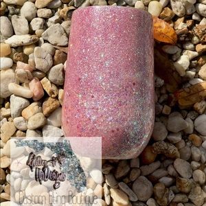 16oz Pink Superior opal Wine Tumbler